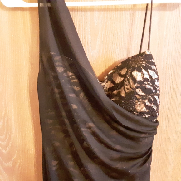 Jump apparel black prom dress size 7 8 - Picture 2 of 8